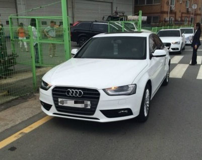 [아우디 A4 2.0 TDI 인계] 화이트가 매력적인 차량