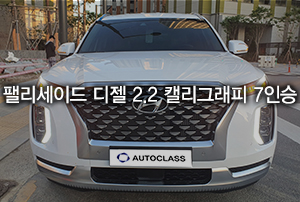 2021 팰리세이드 2.2 디젤 캘리그래피 장기렌트