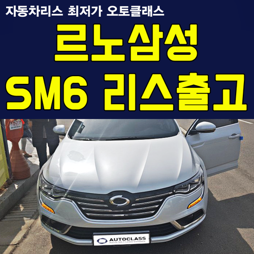 르노삼성 SM6 1.5 dCi LE 출고