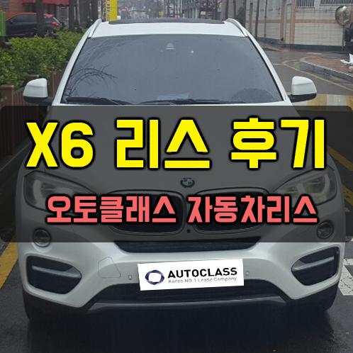 BMW X6 출고