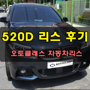 BMW 520d 출고