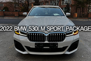 2022 BMW 530i M Sport Package 출고