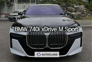 BMW 740i xDrive M Sport 리스 출고